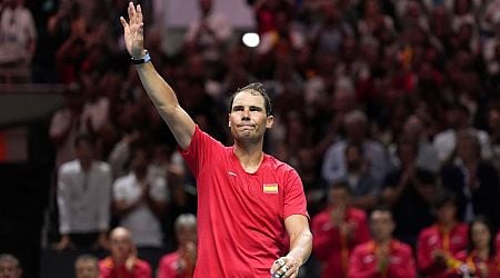 Rafael Nadal's career ends as Spain is ousted at Davis Cup