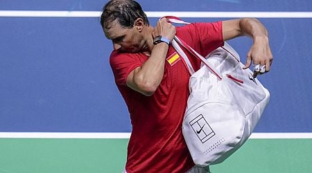 Rafael Nadal's last match is a loss to van de Zandschulp as Spain fails to advance in Davis Cup