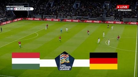 Ungarn vs Deutschland LIVE | UEFA Nations League - Heutiges Live-Spiel!