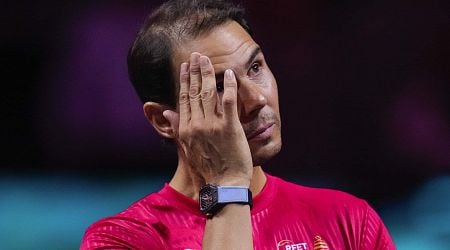 An emotional Rafael Nadal retires after Davis Cup exit