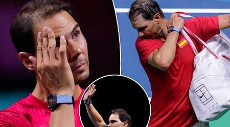 Rafael Nadal's iconic career ends with emotional Davis Cup loss