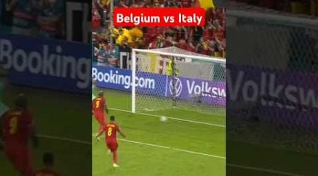 Belgium vs Italy