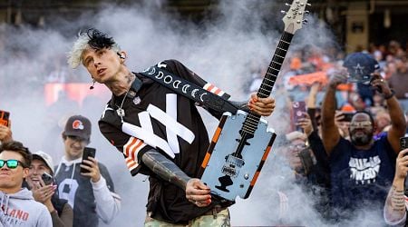 NFL: Machine Gun Kelly to Perform Halftime Show of Giants vs. Panthers in Germany