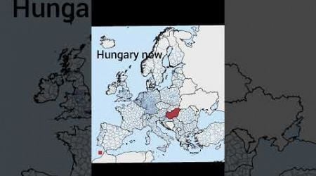 Hungary now vs then #history