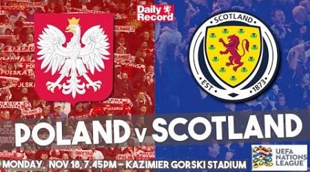 Poland v Scotland live stream details plus match preview for crucial Nations League match in Warsaw