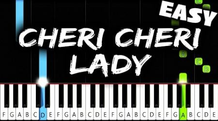 Modern Talking - Cheri Cheri Lady - EASY Piano Tutorial