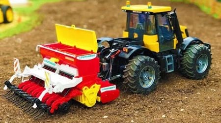 Mega DIY RC Tractor &amp; Construction Models in Action! Mini Tractor at Work!