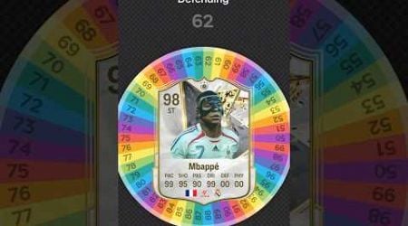 I Re-spun MBAPPE FC 25 Card at FRANCE! #fifa #football #soccer #spinner