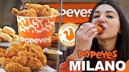 POPEYES HA APERTO in ITALIA