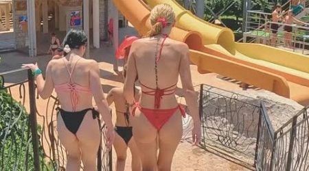 Unseen Secrets: Exploring Europe&#39;s Aquaparadise Water Park In Nessebar, Bulgaria. All Waterslides