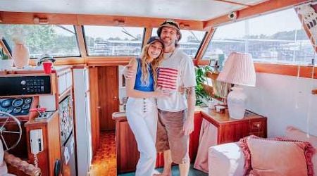 Tiny Home Living: Our Houseboat Costs Under $1k a Month