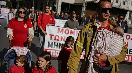 Greece hit by general strike as thousands of workers protest over the high cost of living