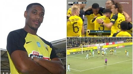 How Greek Media Have Reacted to Anthony Martial's Start at AEK Athens