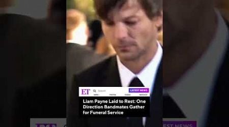 One Direction Bandmates Attend Liam Payne&#39;s Funeral Service #liampayne #onedirection #shorts