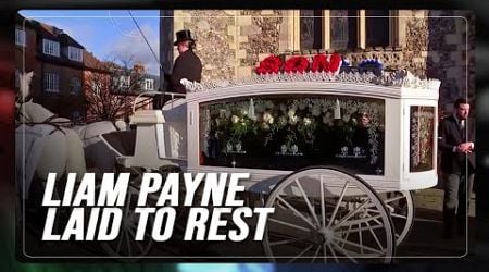 One Direction stars arrive at Liam Payne&#39;s funeral | ABS-CBN News