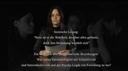 Film (Original): Lesung &quot;Stets ist es die Wahrheit, doch ihre Bedeutung wandelt sich&quot;