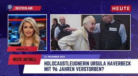 Die rechtsextreme Szene meldet den Tod der Holocaustleugnerin Ursula Haverbeck!