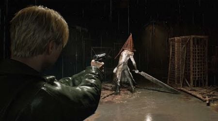 Pyramid Head Boss Fight &amp; Maria Flirts With James HARD - Silent Hill 2: Remake