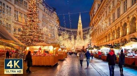 Vienna Christmas Market 2024 OPENING Night Christkindlmarkt Walking Tour