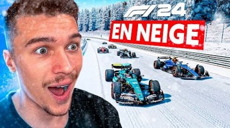 ROULER SOUS UNE FORTE NEIGE EN F1 SUR NORDSCHLEIFE !