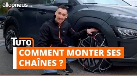 Tutoriel : Comment mettre des chaines neige facilement !