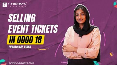 How to Sell Event Tickets in Odoo 18 POS | Odoo 18 POS Tutorials | Odoo 18 POS Tutorials | Odoo 18