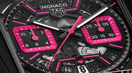 TAG Heuer Pink Monaco Chronograph Kicks Off Las Vegas Grand Prix