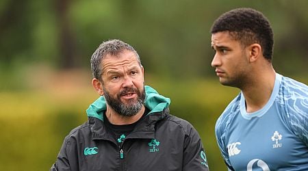 Ireland team v Fiji: Andy Farrell names two uncapped players in starting XV