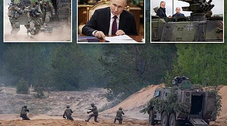 Europe preps for WWIII as secret German docs reveal plans for 800K troops in case Russia invades NATO