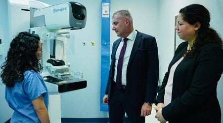  New mammogram machine inaugurated at Gozo General Hospital 