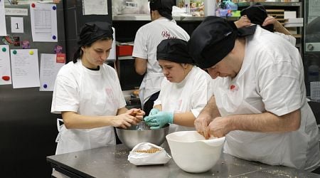 Sofia Youths with Intellectual Disabilities Cook with Italian Chef