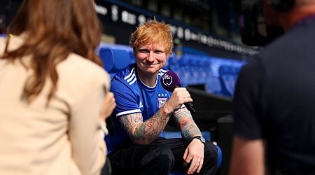 Ed Sheeran helped sign Ipswich player before Taylor Swift show