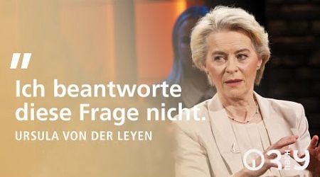 Ursula von der Leyen beantwortet eine bestimmte Frage nicht mehr // 3nach9