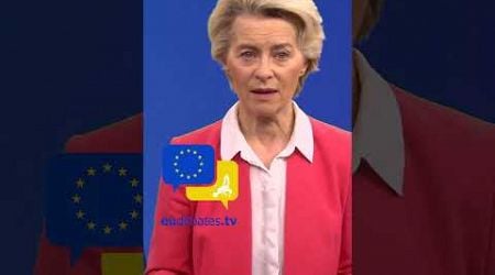 Russia has to pay! Putin willl fail! Von der Leyen #eudebates #war #russia #ukraine #zelensky #putin