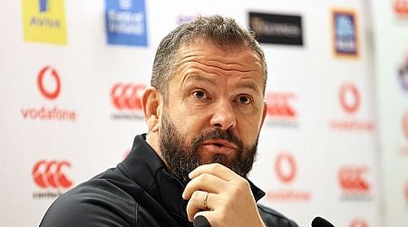 Andy Farrell admits Ireland have problems when it comes to blooding new players