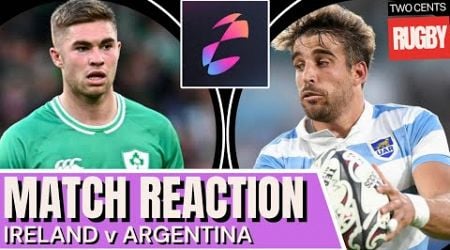 Ireland v Argentina Reaction | Autumn Nations Series Rugby | 2024