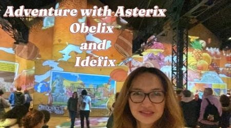 Adventure with Asterix ,Obelix and Idefix #Atelier de Lumiere Paris