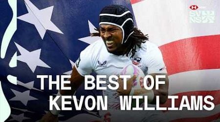 King Kevon! USA Sevens Captain Fantastic! | Kevon Williams&#39; BEST Sevens tries