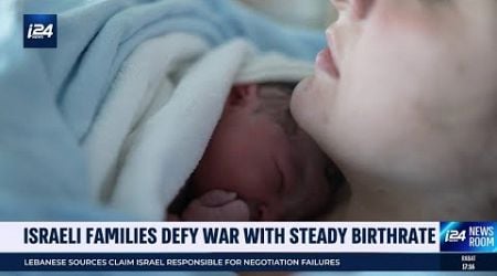 Israeli families defy war with steady birthrate