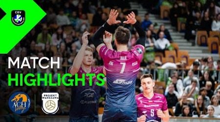 Ach Volley Ljubljana vs. PGE Projekt WARSZAWA - Match Highlights