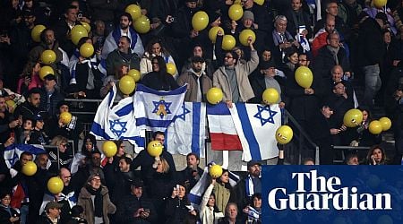 Fans clash at football match between France and Israel