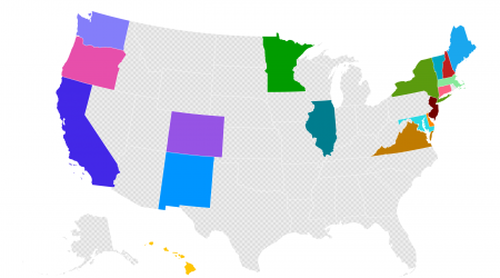 Map Shows Most Popular Relocation Countries for Blue-State Residents