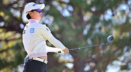 S. Korean An Narin takes 1st-round lead at LPGA season finale