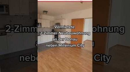 4M IMMOBILIEN | Vermietete 2-Zimmer-Neubauwohnung an der Donau neben Millenium City