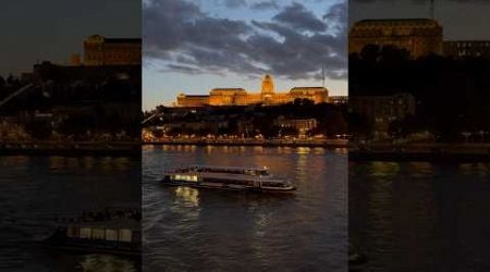 Stunning sight at Danube river at night. #riverdanube #budapest #hungary #travel #europe