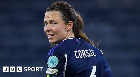 Scotland captain Corsie not fit for play-off final