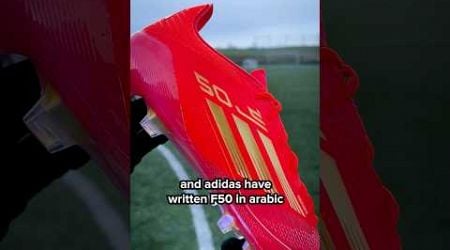 adidas just dropped an Arabic F50 and its _______!