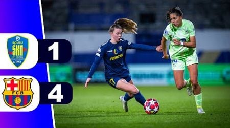 ST POLTEN PIERDE 4 - 1 ANTE BARCELONA POR LA CHAMPIONS LEAGUE FEMENINA | REY DEPORTIVO