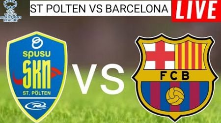 St. Polten Women vs Barcelona Women Live Score l Uefa Champions League Women 2024/25