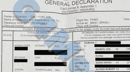 Media Reveals Docs of Second Private Jet Flight by Nordis That Includes PM Ciolacu